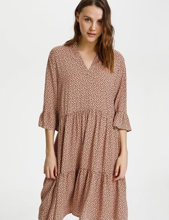 Saint Tropez Edasz Dress - Beige - XS