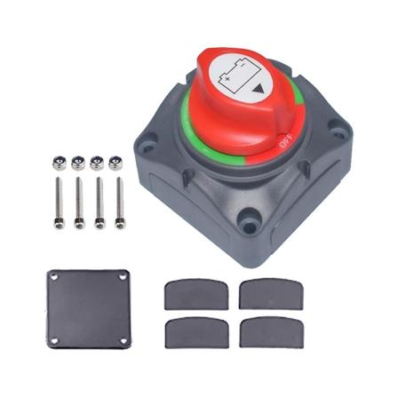 Hovedbatteri strømkutt bryter 3posisjon 12-60v 300a velger frakobler isolator hovedbryter for bil Rv yacht båt marine - brytere og reléer