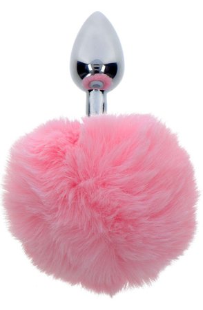Taboom Bunnytail Buttplug Pink - Woome.pl