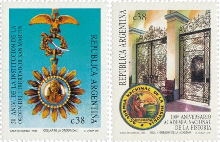 Argentina 1993 - MICHEL 2170/2171 - Postfrisk