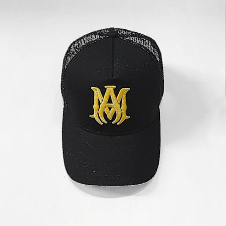 Amiri Leather Label Washed Tag Hat(4)