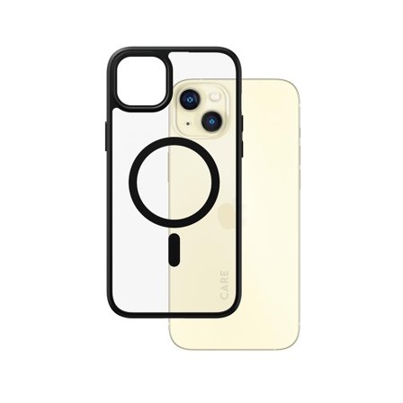 PanzerGlass CARE CASE URBAN CB TRANS W BLK MSAFE IPHN 15 PLUS ACCS