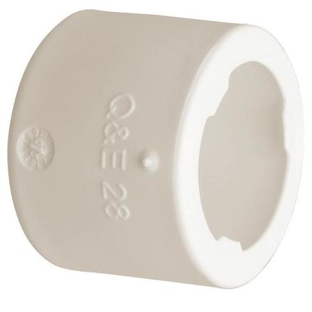 Uponor 1870860 Ring hvit, med stoppkant 18 mm, Installasjon