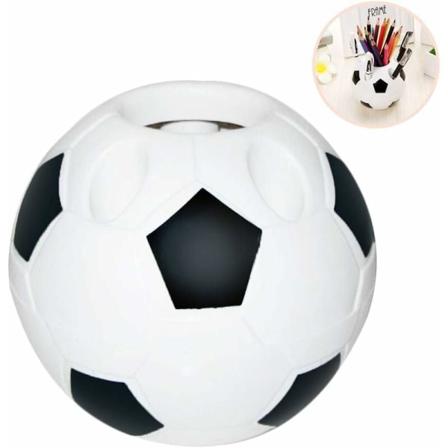 Kreativ penneholder fodbold børns penneholder penneæske skrivebord børns skrivebordsarrangør penne kontorarrangør opbevaringsboks