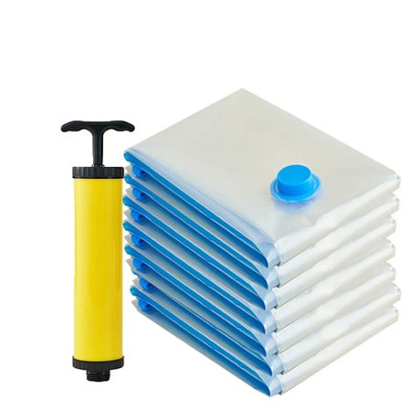 Vakuumposer 14 stk. - Vakuumopbevaringsposer - Genanvendelige