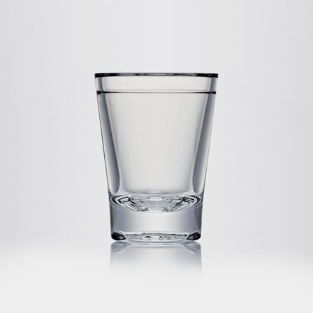 Shotglas i plast Strahl Shot Glass, transparent, 3.5 cl, 12-pack