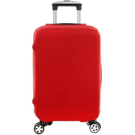 Tykt Anti-støv Rejsebagage Beskyttelsescover Elastisk Ensfarvet Kuffertcover