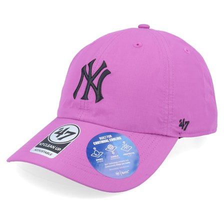 47 Brand - MLB Violett unconstructed Cap - New York Yankees MLB 47 Clean Up Hyper Violet Dat Cap / Unstructured @ Hatstore