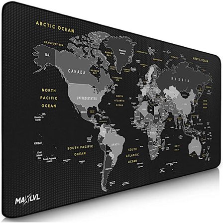 Svart musematte 900 x 400 x 2mm - Musematte - Spesialoverflate