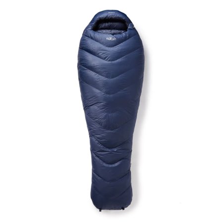 Rab Neutrino 600 (2021) Unisex down sleeping bags Blue Long Left Zip
