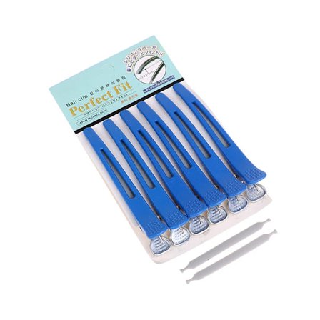 6 stk./sæt Alligator Hårklemmer Flade Andenæb Hårnåle Klipning Hårstyling Værktøj Fletteklemme Hårnåle Tilbehør Salonklemmer