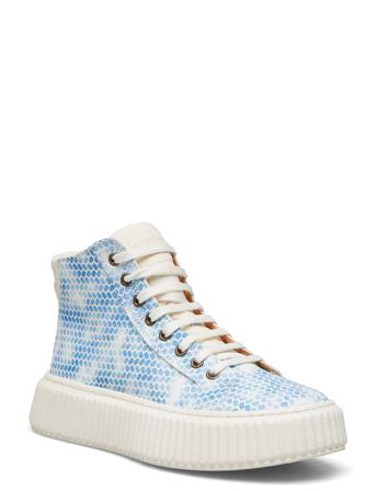 Bisgaard Debbie L Høye Sneakers Blå Bisgaard*Betinget Tilbud