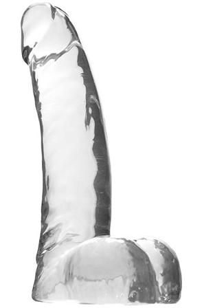 Crystal Pleasures Dildo Clear 15 cm Pieni dildo