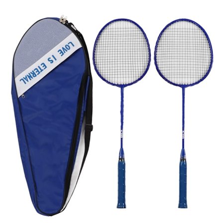 Letvægts og komfortabelt badmintonketsæt i jernlegering til begyndere