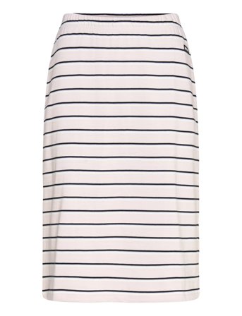 ROTATE Birger Christensen Jersey Midi Skirt - White - L