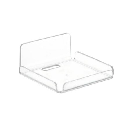 Akryl Flydende Hylde Til Sikkerhedskameraer, Babymonitorer, Højttalere, Planter - 4 tommer Universal Ingen Bor