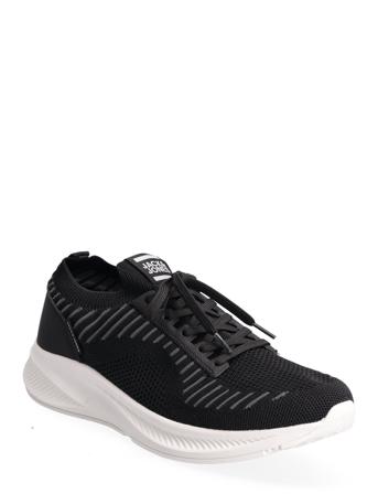 Jfwbaxley Knit Sneaker Lave Sneakers Svart Jack & J S