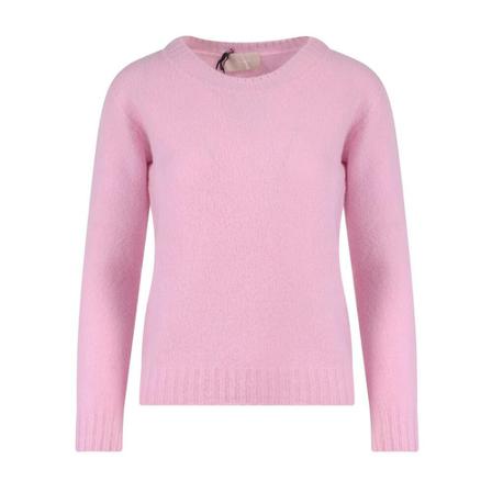 Drumohr - Stickade Tröjor & Koftor - Rosa - Dam - Storlek: L, Dam, Storlek: L