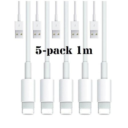 5-pack - Laddkabel Lightning iPhone - Laddare-yux