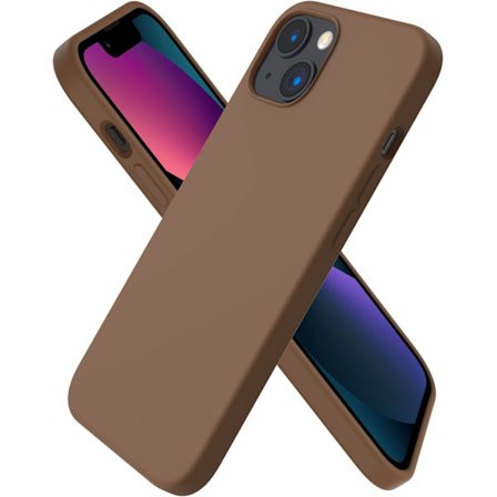 iPhone 13 Skal, Flytande Silikonskal för 6,1 tum iPhone 13, Ultratunt Skal, Fulltäckande Stötsäkert Skyddande Mjukt Skal