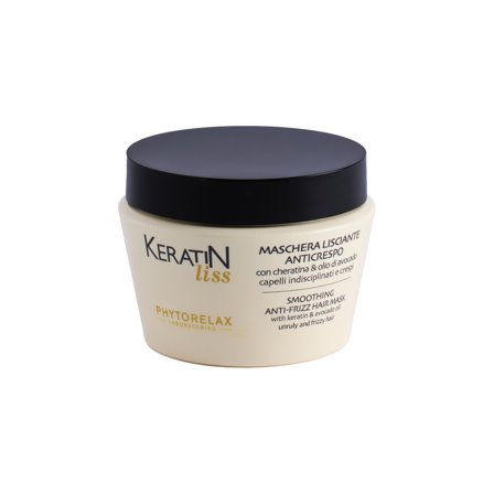 Phytorelax Keratin Liss Maschera Lisciante Anticrespo 250ml - Maschera Lisciante Capelli