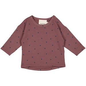 Kids - MarMar Copenhagen Mahogany Dot T-shirt 86 cm - Tops - 86 CM - Purple - Mädchen