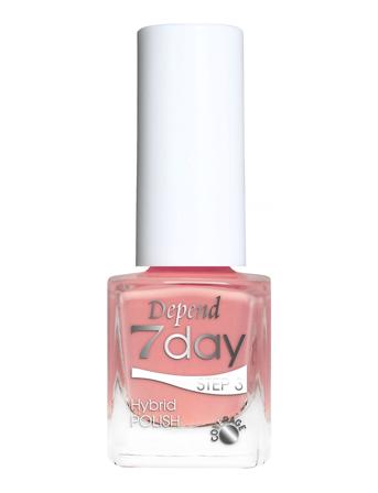 7Day Hybrid Polish 7288 Neglelakk Sminke Rosa Depend Cosmetic*Betinget Tilbud