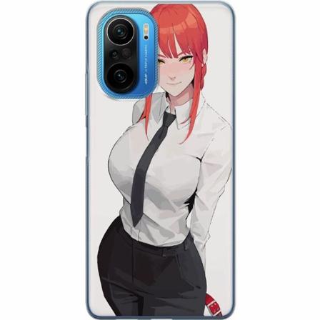 Xiaomi Poco F3 Genomskinligt Skal Makima Chainsaw Man