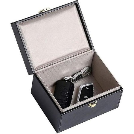 Faraday-låda med 2 signalblockerande påsar, stöldskydd för bilnyckel