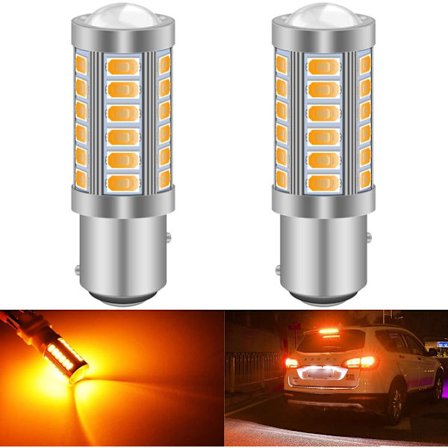 2 st 1157 5630 33-SMD Super Bright LED Blinkers Bakre Broms Signal Ljus