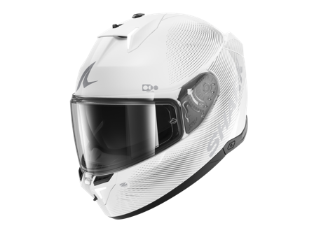 Casco Integrale Shark Skwal I3 SP Lyne Bianco/Argento S