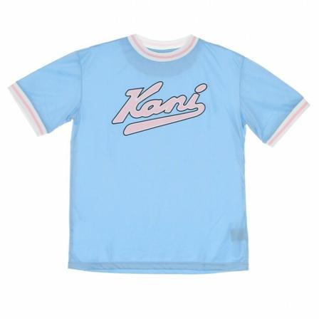 Karl Kani, t-shirt Blauw, Dames, Maat:S