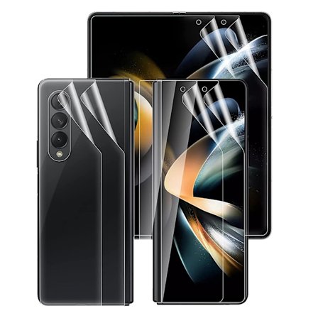 2-PACK 3in1 Hydrogel Fram- & Baksida Skärmskydd Z Fold 4