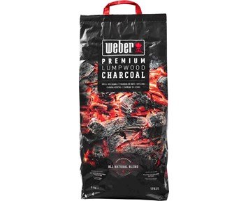 Premium Lumpwood 5 kg - Weber premium-grillkol för den bästa upplevelsen