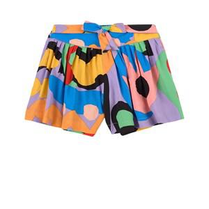 Stella McCartney Kids Multicolor Graphic Print Shorts - Shorts - 14 years - Yellow