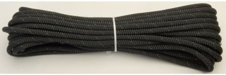 Seldén ø7 mm Control Line in Black - 9 m, 24-plait Polyester (400-500-09)