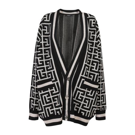Balmain, Knitwear Beżowy, Mężczyzna, Rozmiar: M
