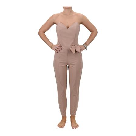 Elisabetta Franchi Jumpsuits beige, Dam, Dam, Storlek: S