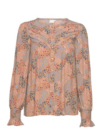 Nuvillie Shirt Bluse Langærmet Multi/mønstret Nümph