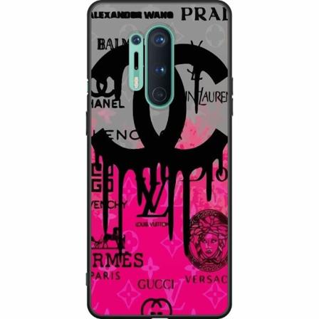 Oneplus 8 Pro Svart Skal Cc Pink
