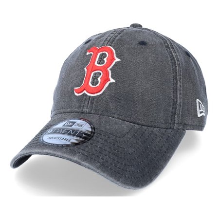 New Era - MLB Preto adjustable Boné - Hatstore Exclusive x Boston Red Sox Washed 9TWENTY Dad Cap @ Hatstore