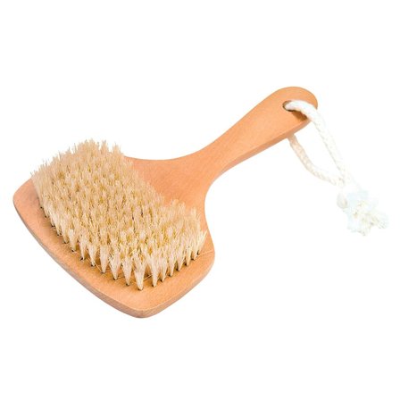 Croll & Denecke Badebørste M. Naturhår, Kort, Frk., Skincare, Badetilbehør, Badebørster