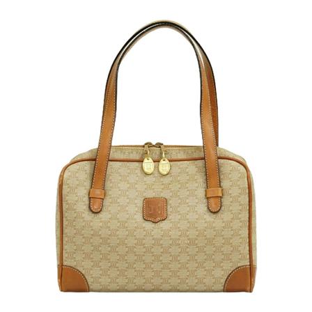Celine Vintage, Pre-owned Handbag Beige, Dames, Maat:ONE Size