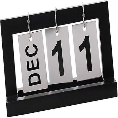 Käännettävä pöytäkalenteri, manuaalinen sivun kääntö, työpöytäkalenteri, toimistokoriste, työpöydän opiskeluhuoneen koristeet, pöytäkalenteri 