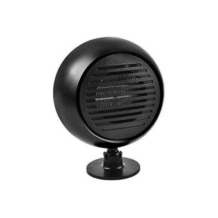 Bilvärmare Fläkt Elektrisk Snabb Uppvärmning Vindruta Dimma Avlägsna Avfrostning Bärbar [DB] Svart