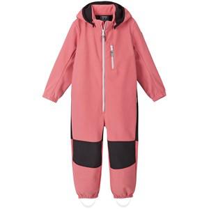 Reima Pink Coral Nurmes Softshell Coverall 92 cm - Coveralls - 92 cm - Pink - Junge