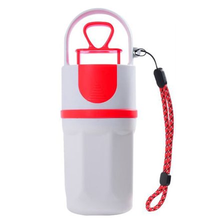 Hundbajstång Sex-klo Hundbajsskyffel Bärbar Hygienisk Kontaktfri Hundavfallsskyffel Med Påsedispenser