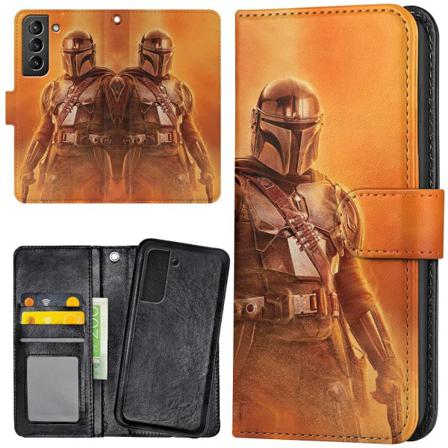 Samsung Galaxy S22 - Lommebok Deksel Mandalorian Star Wars Multicolor