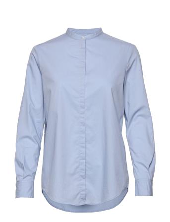 C_Befelize_18 Långärmad Skjorta Blå BOSS