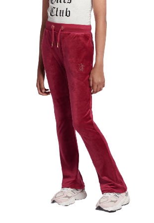 Juicy Couture Trousers Diamante Velour Bootcut Hoodies & sweatshirts Dam Lila 166/168